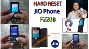 Jio Phone F220B Hard Reset process for Hanging and Pin Lock Solution