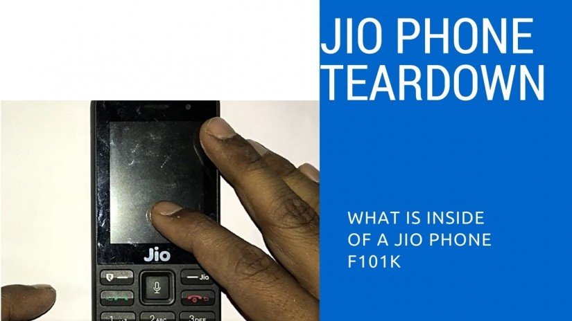 Jio Phone Teardown. What is inside of a jio phone??