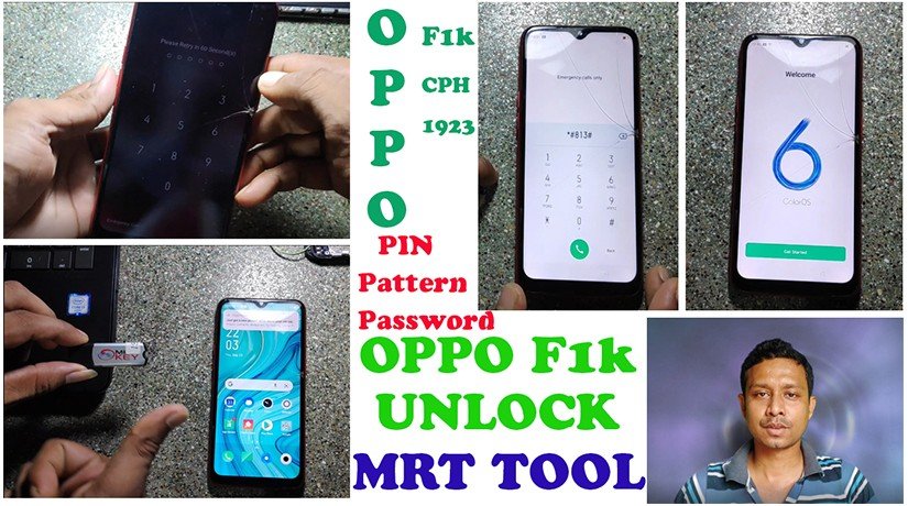 The Secret of Successful OPPO A1K (CPH1923) PIN/PATTERN/PASSWORD UNLOCK with MRT TOOL